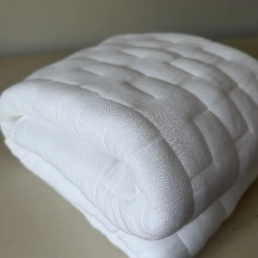 The Company Store Air Layer White Cotton King Sham Pair- Set of 2 NWT